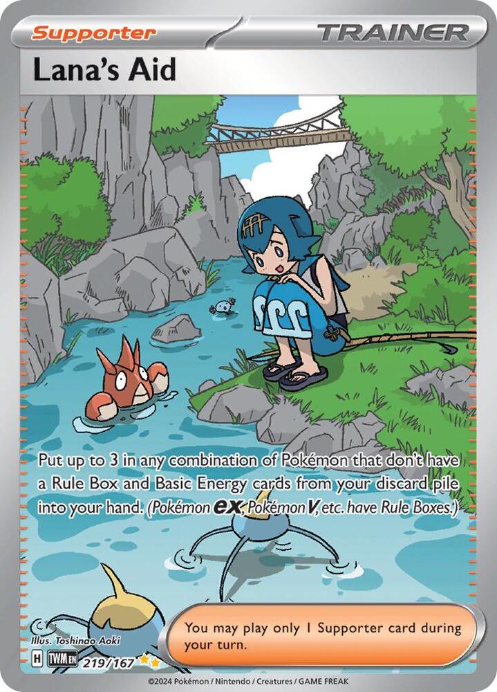 TWM 219/167 Lana's Aid SIR