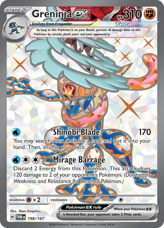 TWM 198/167 Greninja ex SR