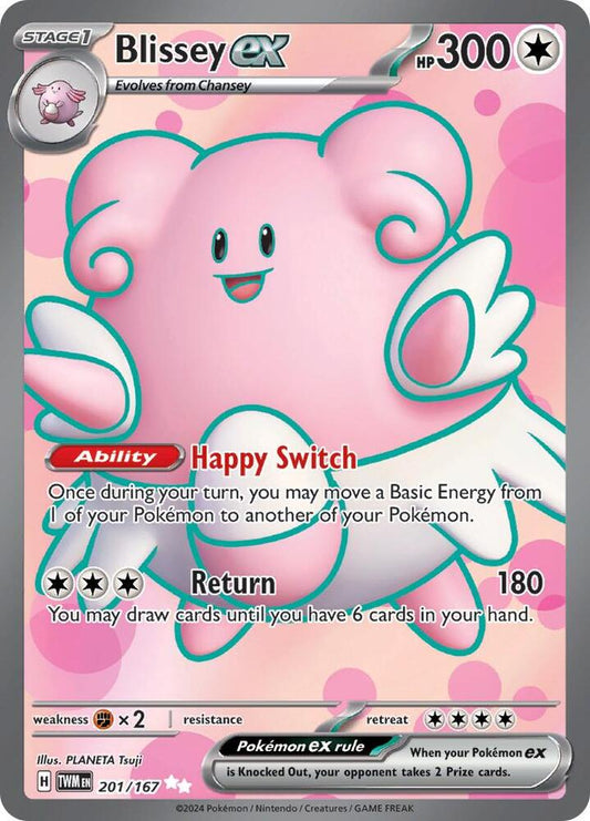 TWM 201/167 Blissey ex SR