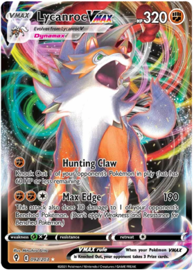 SS7 092/203 Lycanroc VMAX UR