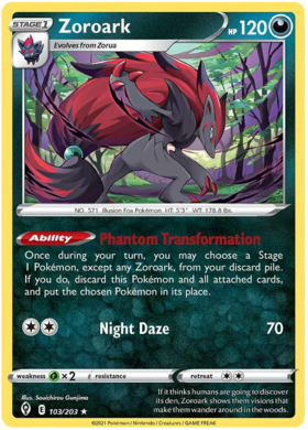 SS7 103/203 Zoroark RH